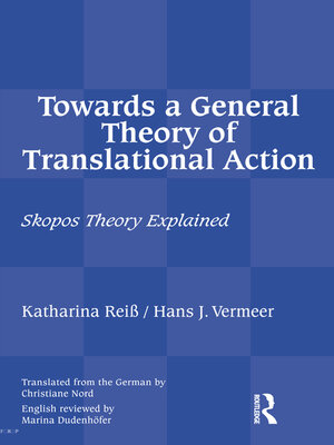 cover image of Towards a General Theory of Translational Action
